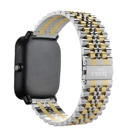 xoxo Wildhearts xoxo Wildhearts Xiaomi Amazfit Bip stalen bandje (zilver/goud)