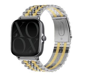 xoxo Wildhearts xoxo Wildhearts Xiaomi Amazfit Bip stalen bandje (zilver/goud)