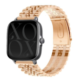 xoxo Wildhearts xoxo Wildhearts Xiaomi Amazfit GTS stalen bandje (rosé goud)