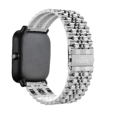 xoxo Wildhearts xoxo Wildhearts Amazfit GTS 3 stalen bandje (zilver)