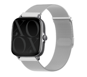 xoxo Wildhearts xoxo Wildhearts Xiaomi Amazfit GTS Milanese band (zilver) xoxo Wildhearts xoxo Wildhearts Xiaomi Amazfit GTS Milanese band (zilver)