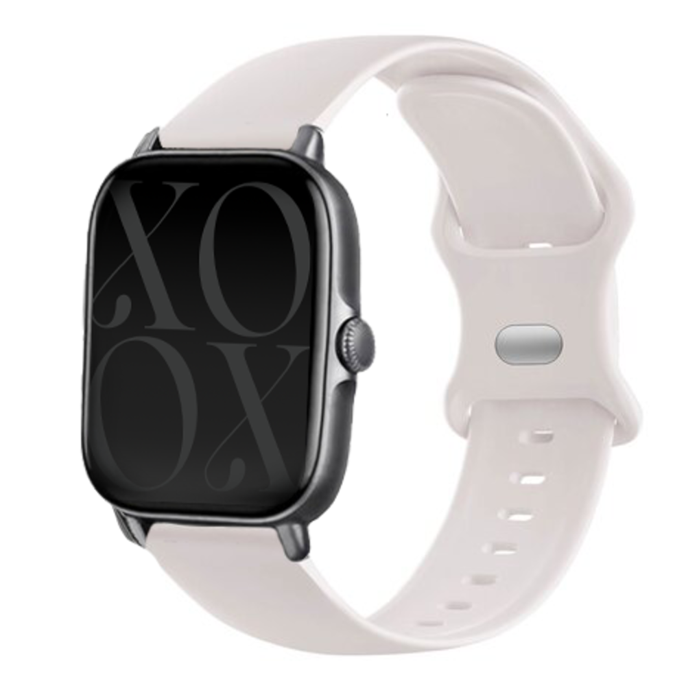 xoxo Wildhearts xoxo Wildhearts Xiaomi Amazfit Bip siliconen bandje (beige)