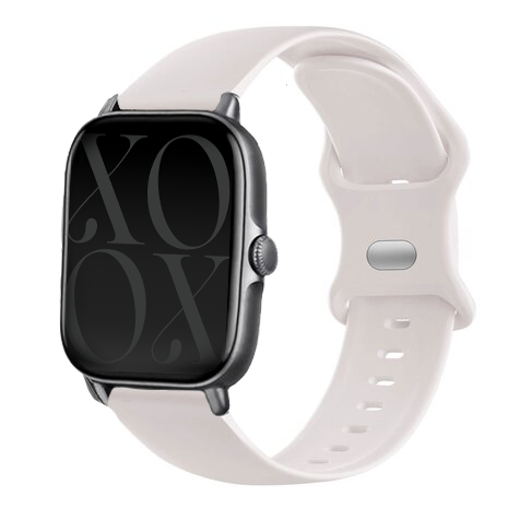 xoxo Wildhearts xoxo Wildhearts Xiaomi Amazfit Bip siliconen bandje (beige)