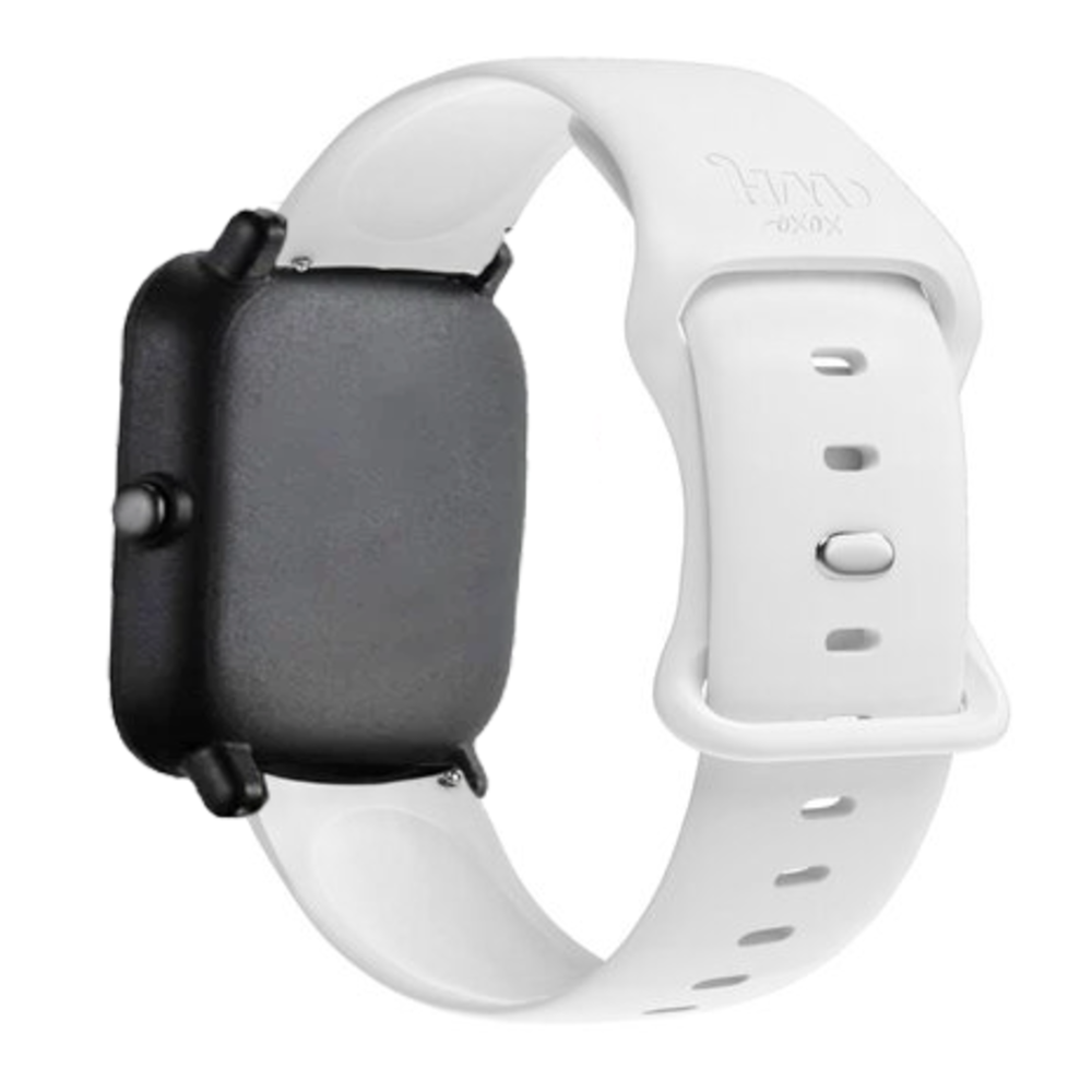 xoxo Wildhearts xoxo Wildhearts Xiaomi Amazfit Bip siliconen bandje (wit)
