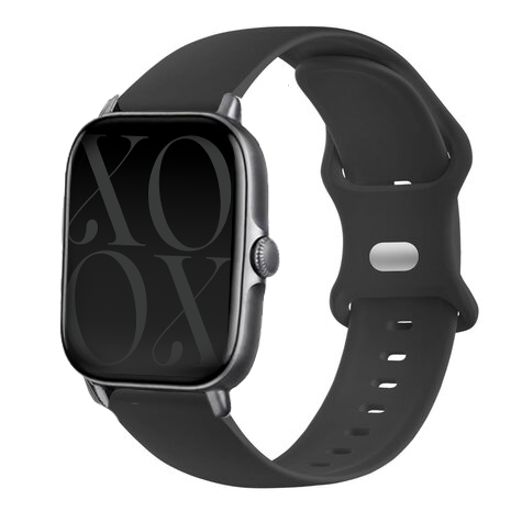 xoxo Wildhearts xoxo Wildhearts Amazfit GTS 2 siliconen bandje (zwart)