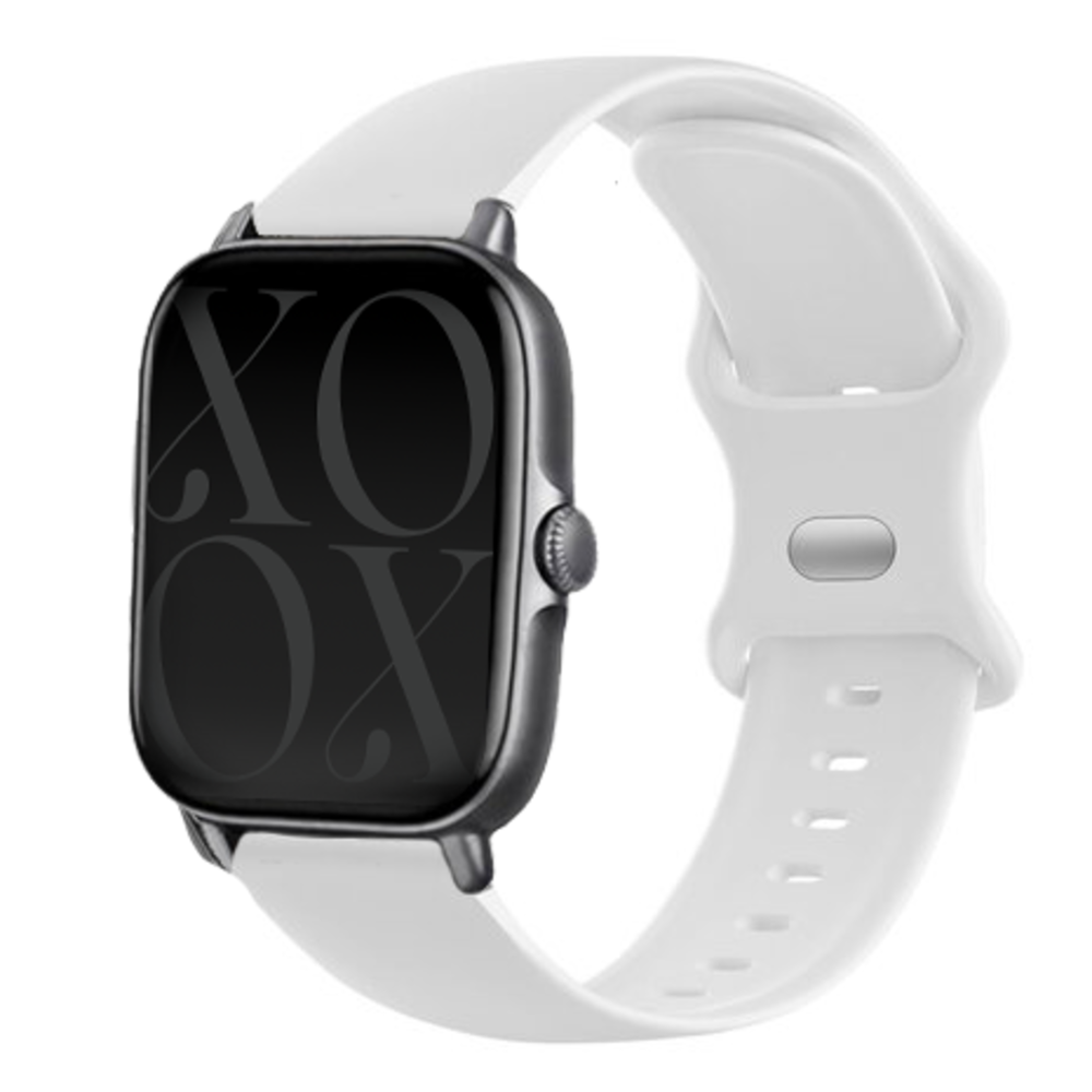 xoxo Wildhearts xoxo Wildhearts Amazfit GTS 3 siliconen bandje (wit)
