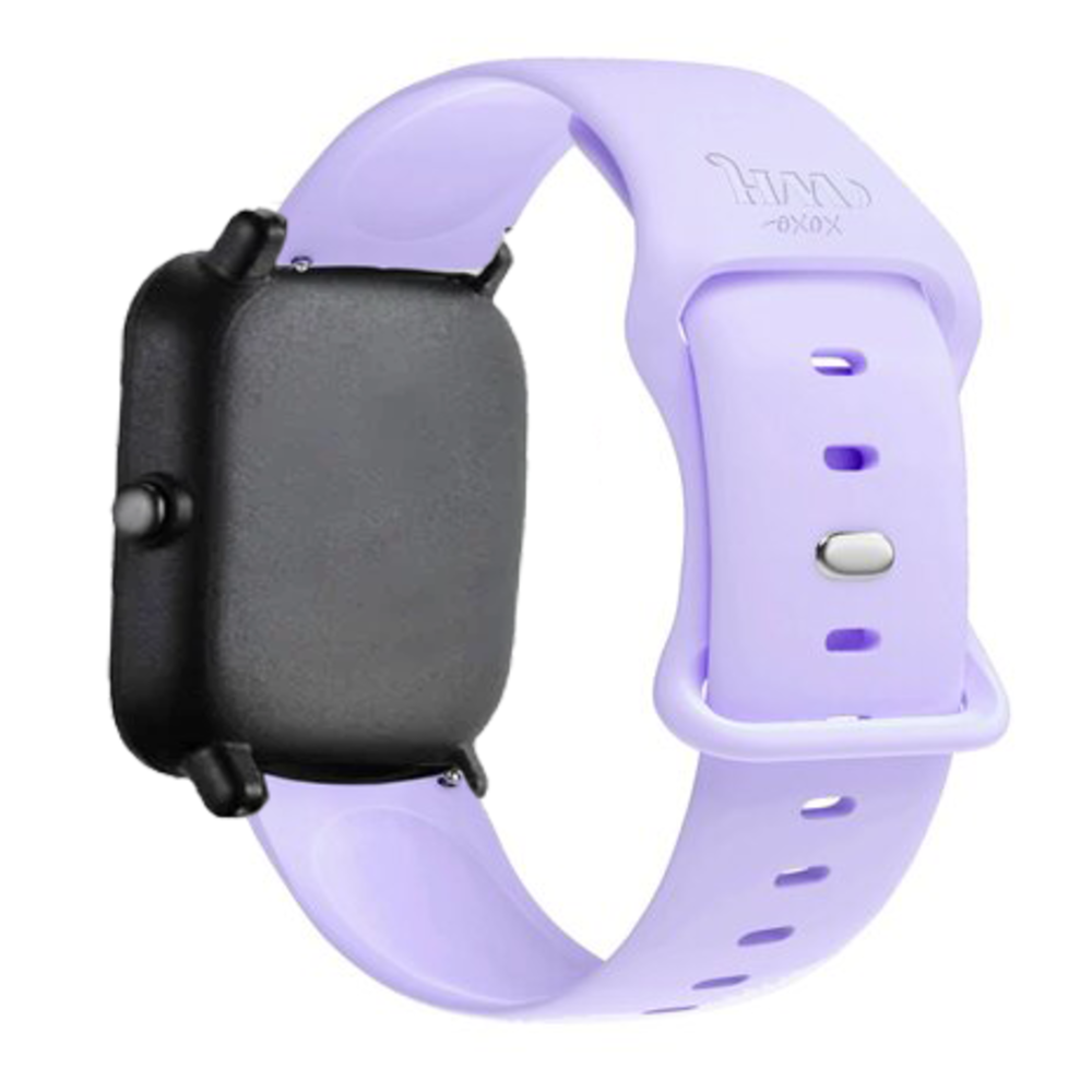 xoxo Wildhearts xoxo Wildhearts Amazfit GTS 2 siliconen bandje (paars)