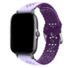 Strap-it® Strap-it Amazfit GTS 2 siliconen bandje met patroon (lila/paars) Strap-it® Strap-it Amazfit GTS 2 siliconen bandje met patroon (lila/paars)