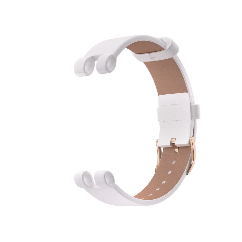 Strap-it® Strap-it Garmin Lily leren bandje (wit) Strap-it® Strap-it Garmin Lily leren bandje (wit)