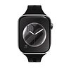 Strap-it® Strap-it Apple Watch slim silicone band (zwart) Strap-it® Strap-it Apple Watch slim silicone band (zwart)