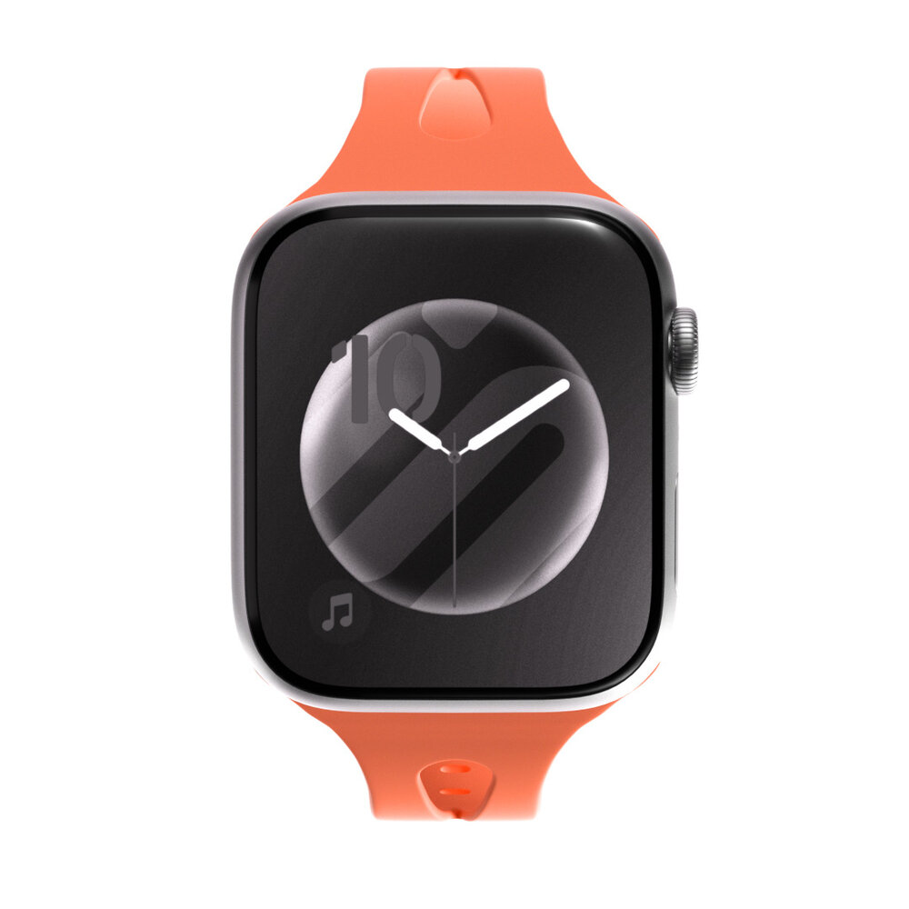 Strap-it® Strap-it Apple Watch slim silicone band (koraal)