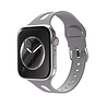 Strap-it® Strap-it Apple Watch slim silicone band (grijs) Strap-it® Strap-it Apple Watch slim silicone band (grijs)