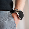 Strap-it® Strap-it Samsung Galaxy Watch 6 Classic 43mm steel iron band (zilver/zwart) Strap-it® Strap-it Samsung Galaxy Watch 6 Classic 43mm steel iron band (zilver/zwart)