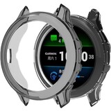 Strap-it® Garmin Venu 3 TPU case (transparant-zwart)