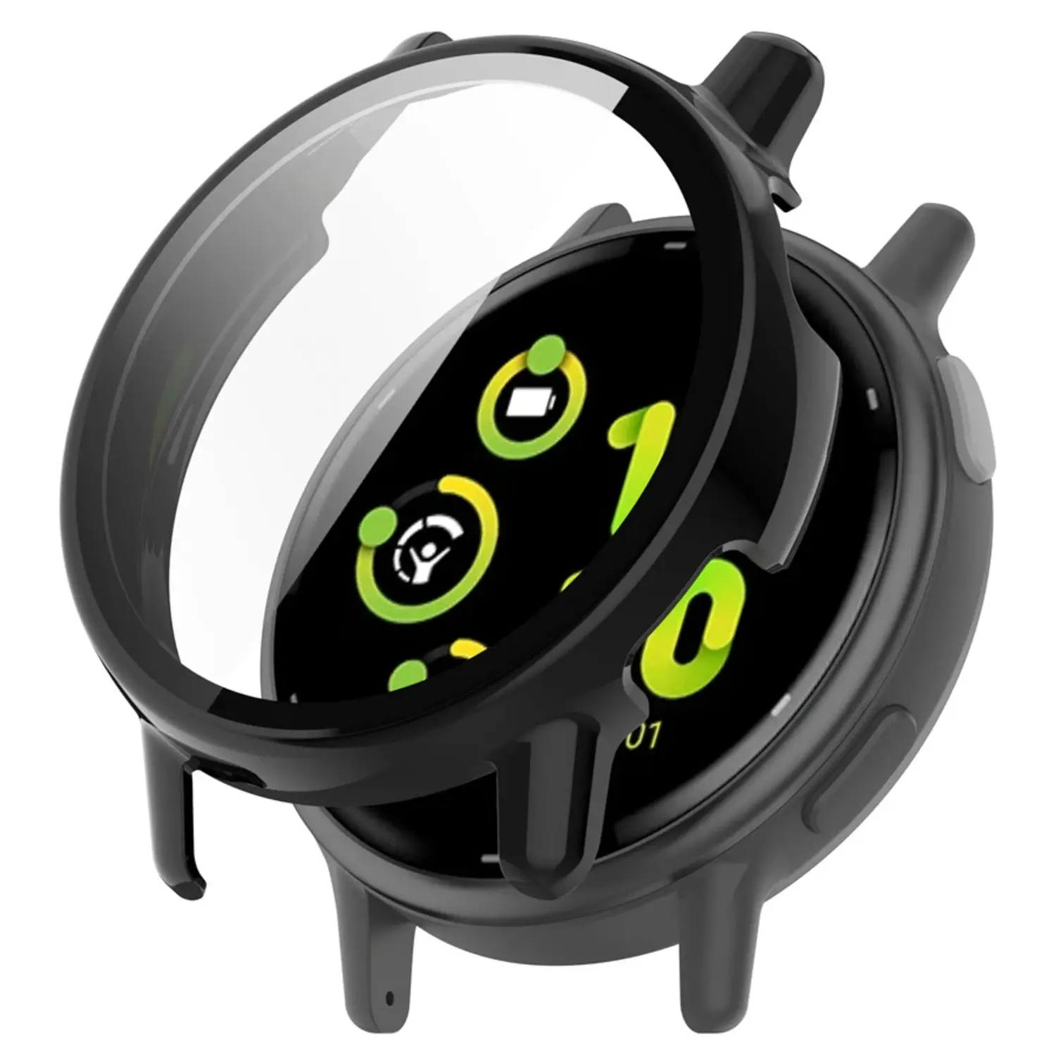 Garmin Vivoactive 5 hard case met glas zwart Smartwatchbanden