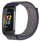 Strap-it® Strap-it Fitbit Charge 6 nylon bandje (blauw)