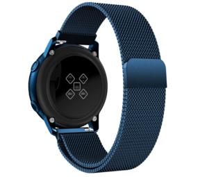 Strap-it® Garmin Vivoactive 5 Milanese band (blauw) Strap-it® Garmin Vivoactive 5 Milanese band (blauw)