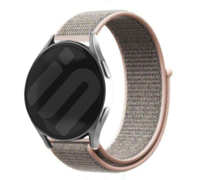 Garmin Vivoactive 5 nylon band pink sand Smartwatchbanden