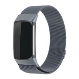 Strap-it® Fitbit Charge 6 Milanese band (space grey)