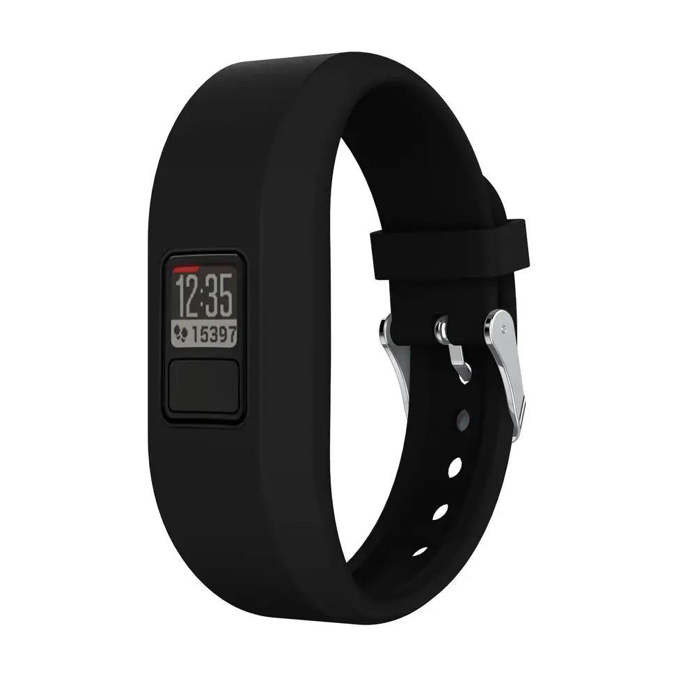 Strap-it® Strap-it Garmin Vivofit Jr 1/2 bandje (zwart)