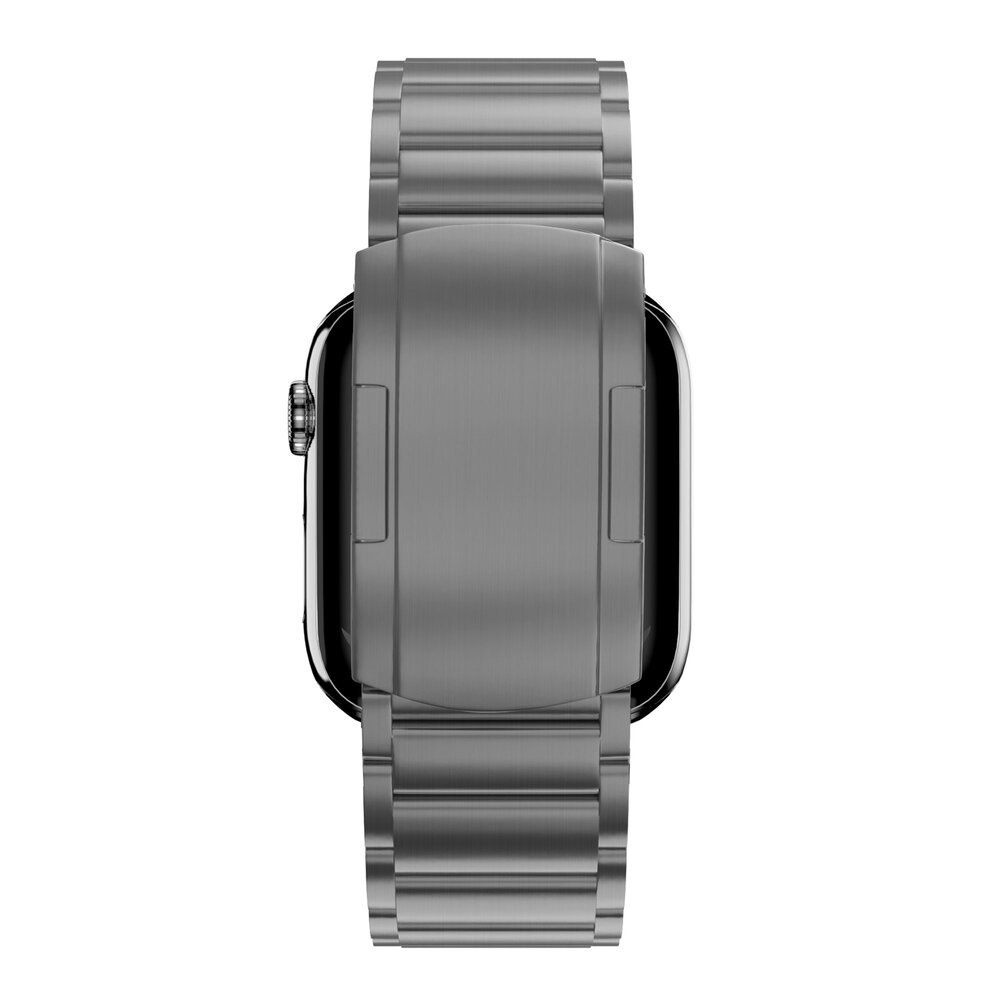 Bandz Bandz Apple Watch titanium schakel band (grafiet)