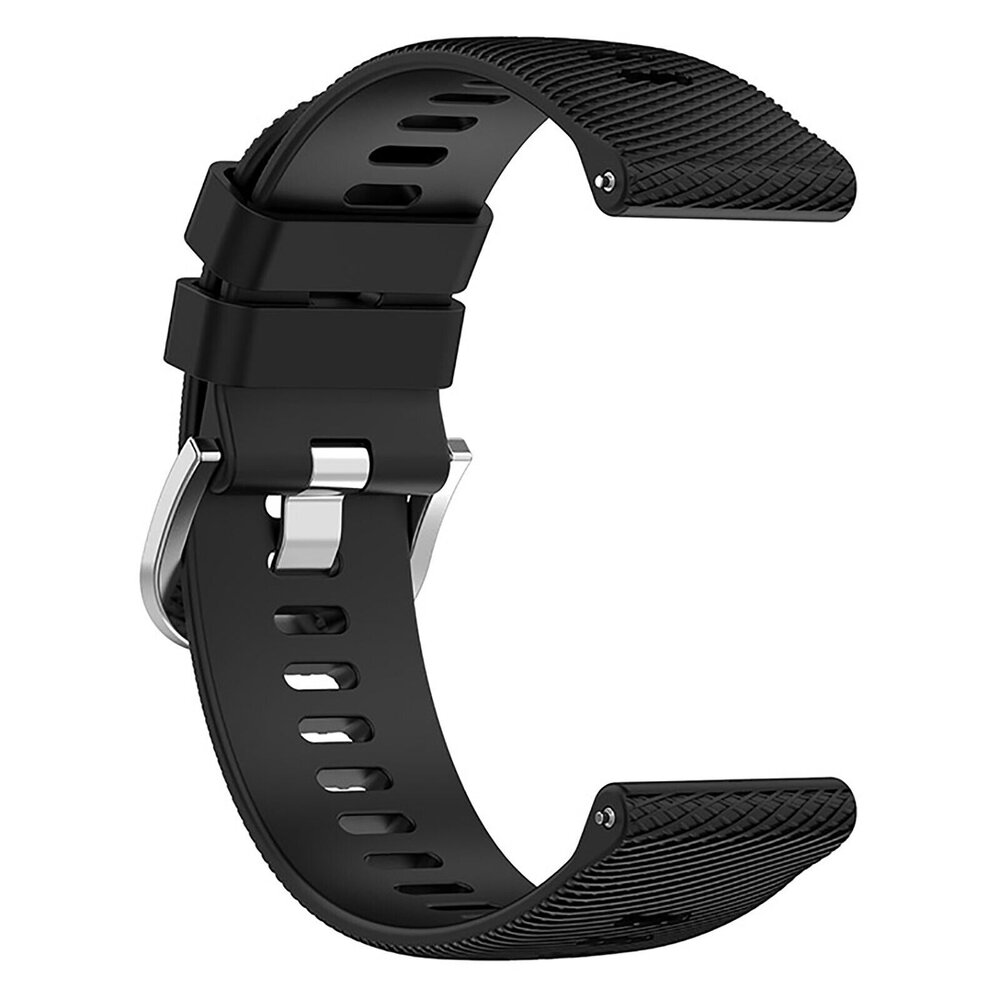 Strap-it® Strap-it Garmin Venu 2 Plus siliconen bandje (zwart)