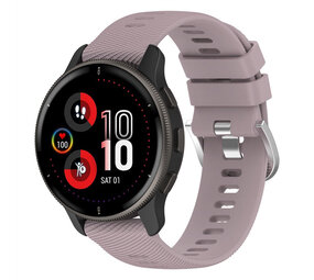 Strap-it® Garmin Venu 2 Plus siliconen bandje (violet)