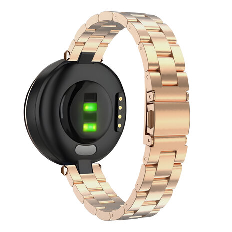 Bandz Bandz Garmin Lily stalen band 'Classic' (roségoud)