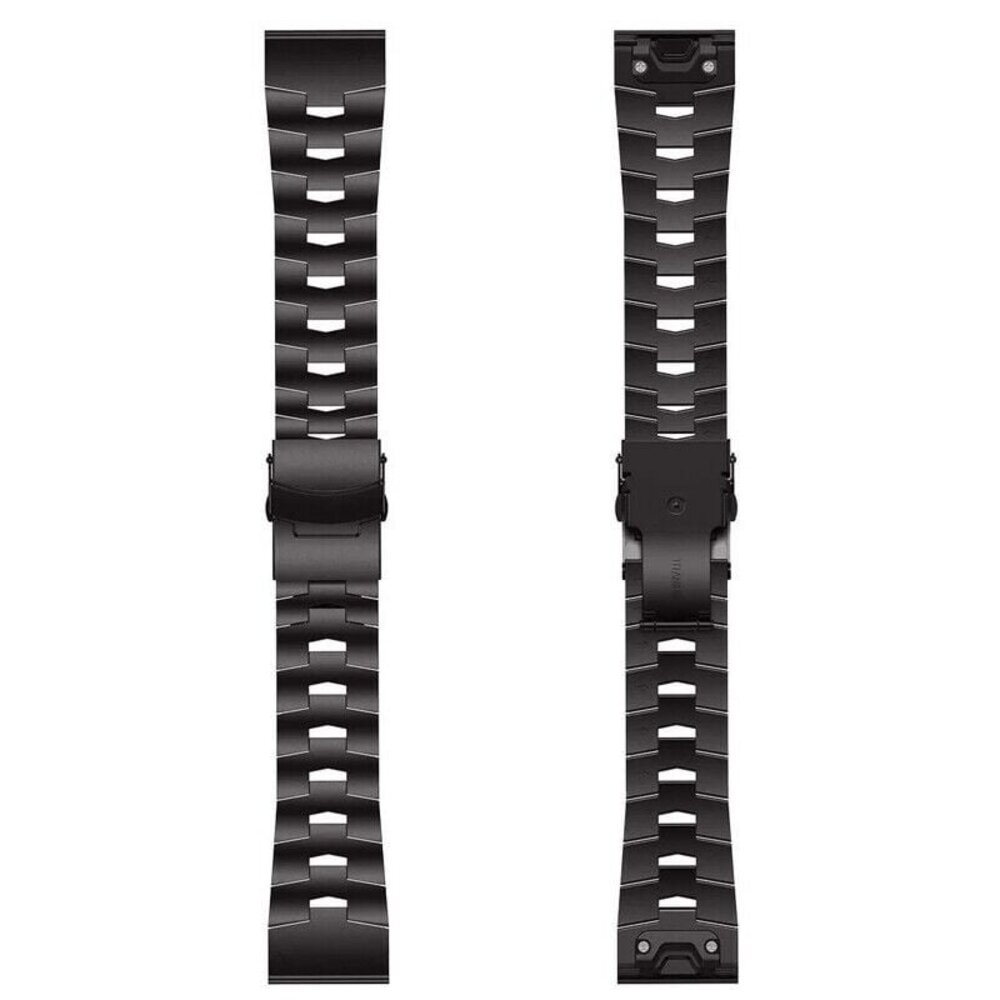 Strap-it® Strap-it Garmin Forerunner 955 titanium bandje (grafiet) Strap-it® Strap-it Garmin Forerunner 955 titanium bandje (grafiet)