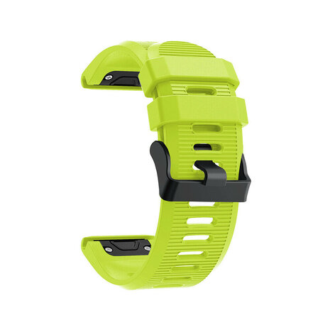 Strap-it® Strap-it Garmin Fenix 3 siliconen bandje (lichtgroen)