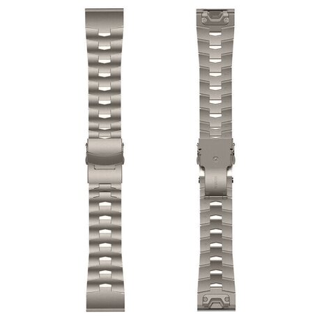 Strap-it® Strap-it Garmin Fenix 7x titanium bandje (titanium)