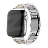 Bandz Bandz Apple Watch stalen schakel band Deluxe (zilver/goud) Bandz Bandz Apple Watch stalen schakel band Deluxe (zilver/goud)
