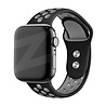 Bandz Bandz Apple Watch Dual Snap sport band (zwart/grijs) Bandz Bandz Apple Watch Dual Snap sport band (zwart/grijs)