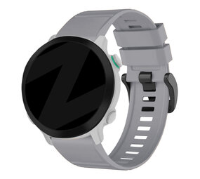 Bandz Bandz Garmin Fenix 5/6 siliconen band met gesp (grijs)