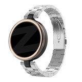 Bandz Bandz Garmin Lily stalen band 'Classic' (zilver)
