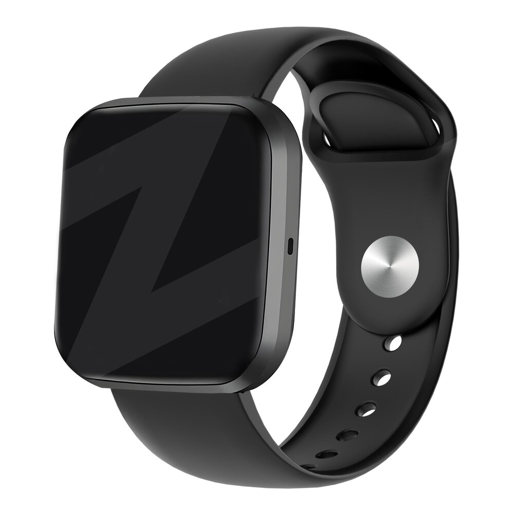 Bandz Bandz Fitbit Versa sport band (zwart)