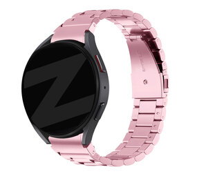 Bandz Bandz Samsung Galaxy Watch 4 40mm stalen band 'Classic' (roze)
