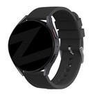 Bandz Bandz Samsung Galaxy Watch 42mm siliconen band 'Deluxe' (zwart)