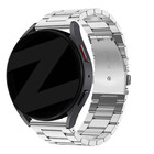 Bandz Bandz Samsung Galaxy Watch 42mm stalen band 'Classic' (zilver)