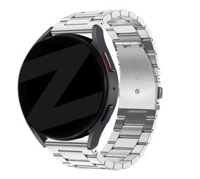 Bandz Bandz Samsung Galaxy Watch 3 45mm stalen band 'Classic' (zilver)