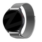 Bandz Bandz Samsung Galaxy Watch 46mm Milanese loop band (zilver)
