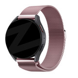 Bandz Bandz Samsung Galaxy Watch Active Milanese loop band (roze)