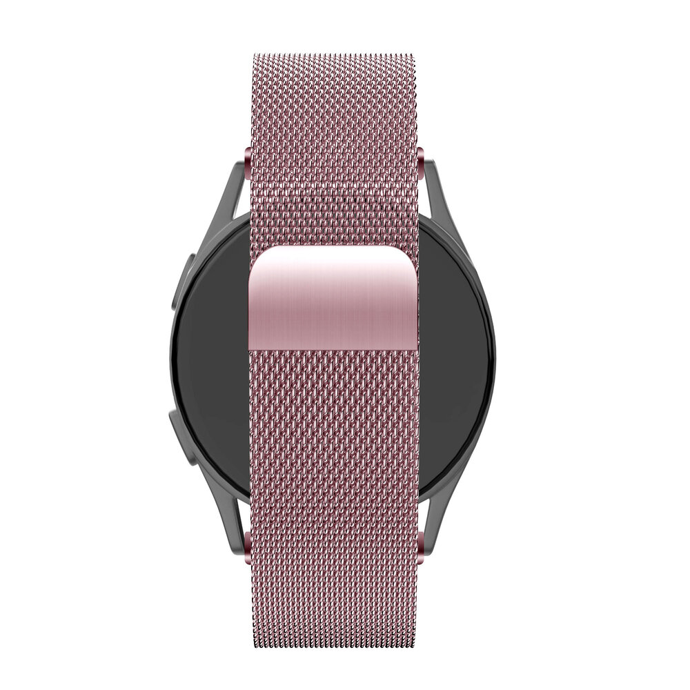 Bandz Bandz Xiaomi Amazfit Bip Milanese loop band (roze)