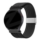 Bandz Bandz Amazfit GTR 3 (Pro) gevlochten nylon band (zwart)