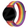 Bandz Bandz Amazfit GTS 2 nylon loop band (regenboog) Bandz Bandz Amazfit GTS 2 nylon loop band (regenboog)