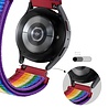 Bandz Bandz Amazfit GTS 2 nylon loop band (regenboog) Bandz Bandz Amazfit GTS 2 nylon loop band (regenboog)