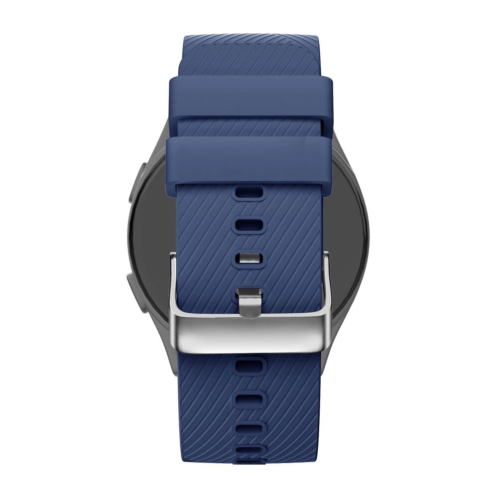 Bandz Bandz Amazfit GTS 2 siliconen band 'Deluxe' (donkerblauw)