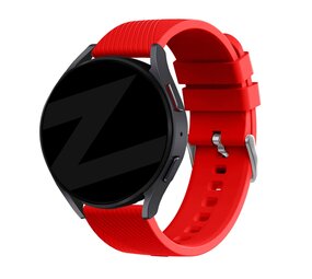 Bandz Bandz Amazfit GTS 2 siliconen band 'Deluxe' (rood)