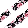 Bandz Bandz Amazfit GTS 3 siliconen band 'Flowers' Bandz Bandz Amazfit GTS 3 siliconen band 'Flowers'