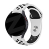 Bandz Bandz Amazfit GTS 3 sport band 'Deluxe' (wit/zwart) Bandz Bandz Amazfit GTS 3 sport band 'Deluxe' (wit/zwart)